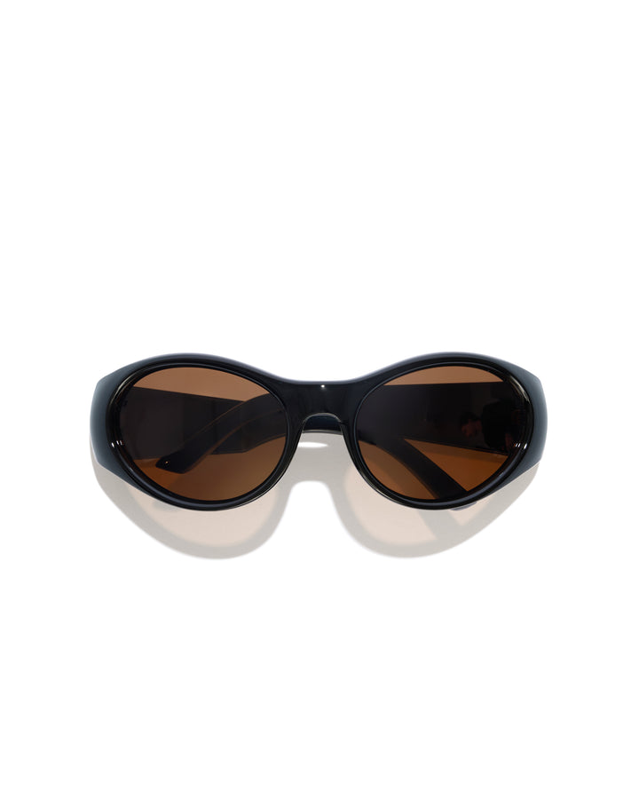 RITUAL VISION - STINKBUG POLISHED BLACK / BRONZE POLARISED SUNGLASSES