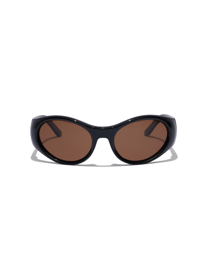 RITUAL VISION - STINKBUG POLISHED BLACK / BRONZE POLARISED SUNGLASSES