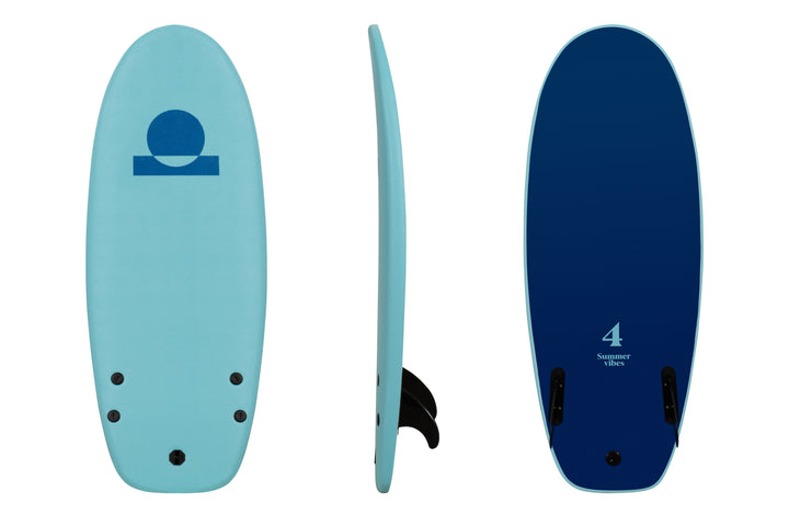 Summer vibes Grom 4' Softboard - Blue