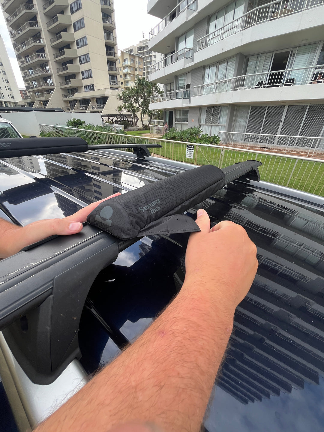 Summer vibes Roof rack protection pads - Single Side