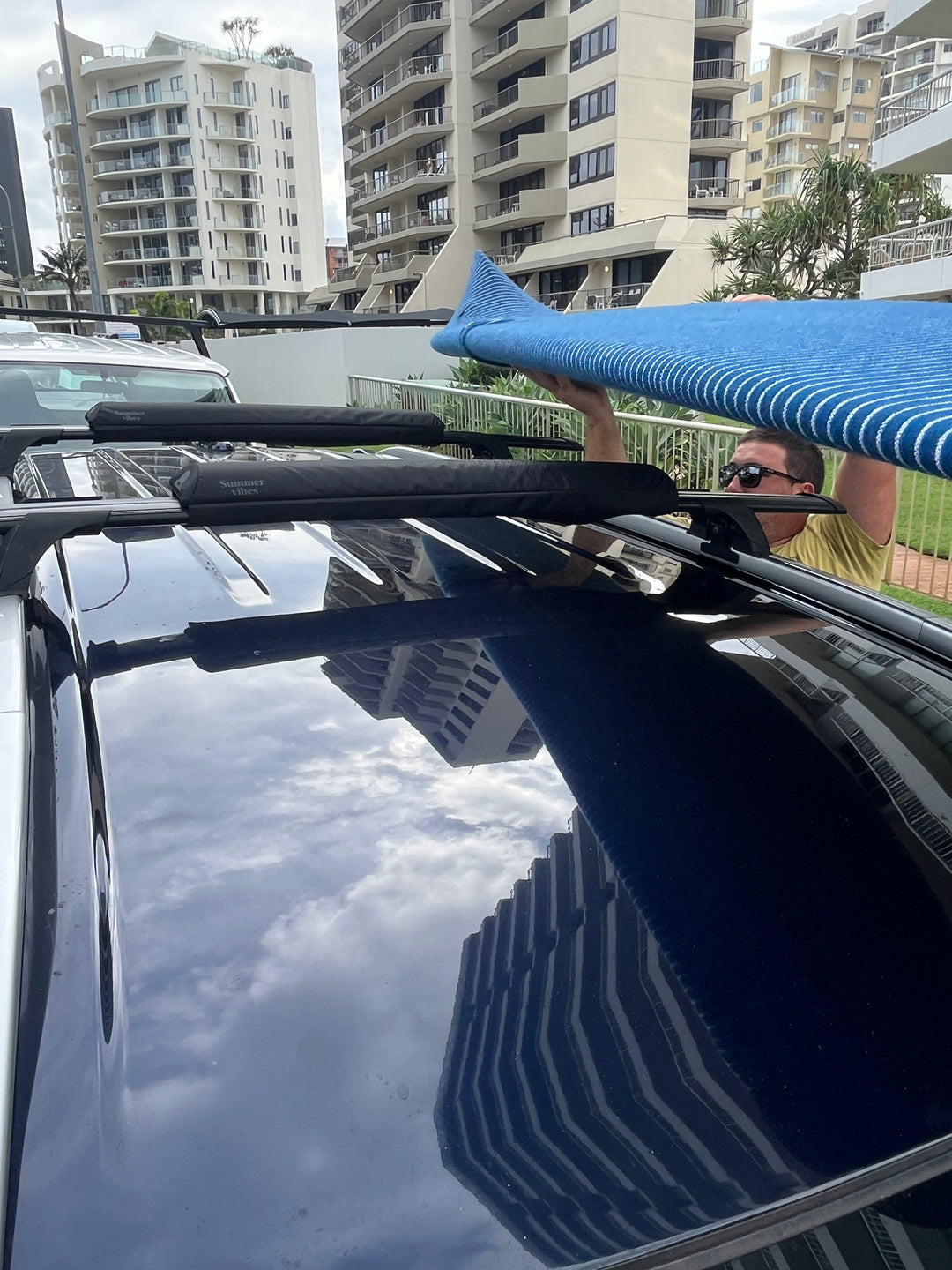 Summer vibes Roof rack protection pads - Double Side