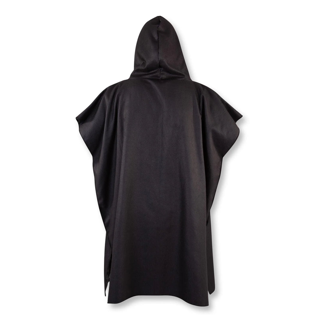 DRITIMES Black Staple Towel Poncho ADULT L/XL