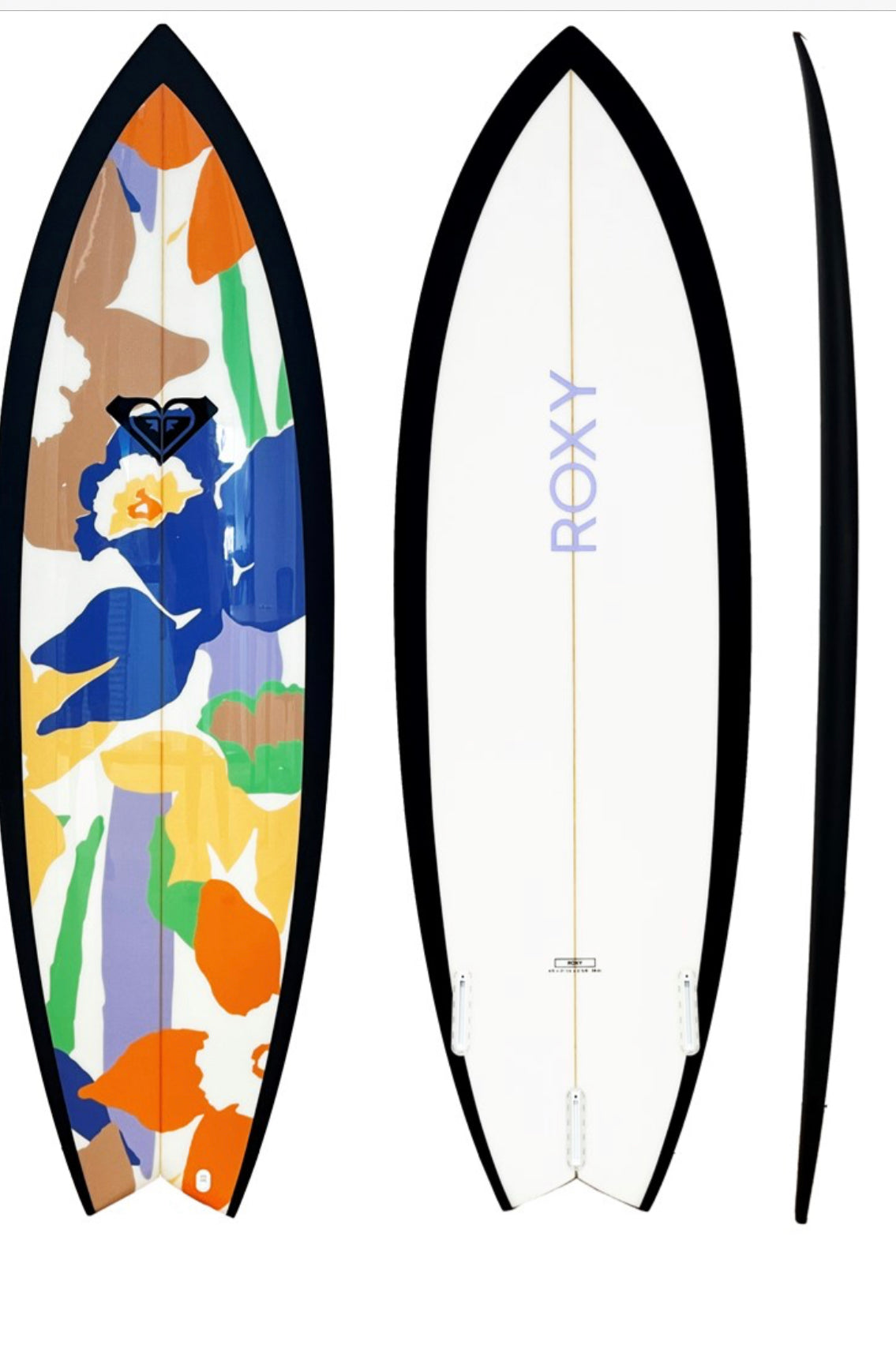 Roxy Fish Surfboard - Multicolour