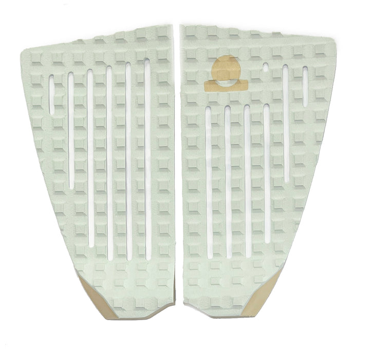 Summer vibes Session 2-Piece surfboard deck grip traction pad - MINT/TAN