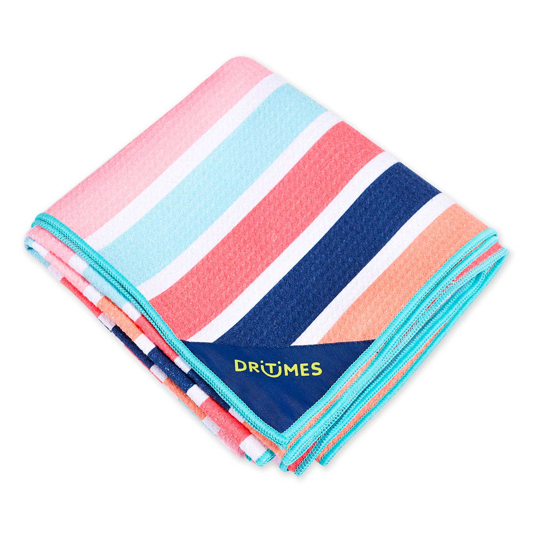 DRITIMES That 70's stripe Beach Towel