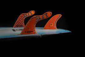 S-Wings fins PRO440 Orange - fits FUT / single tab compatible – BRAVOsurf