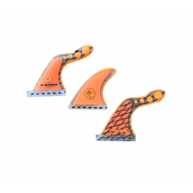 S-Wings fins PRO440 Orange - fits FUT / single tab compatible – BRAVOsurf